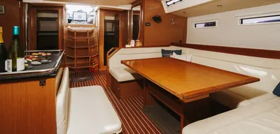 Saloon interior of the Lady Sunshine